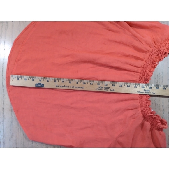 E hanger M off shoulder top embroidered sleeves - Picture 10 of 10